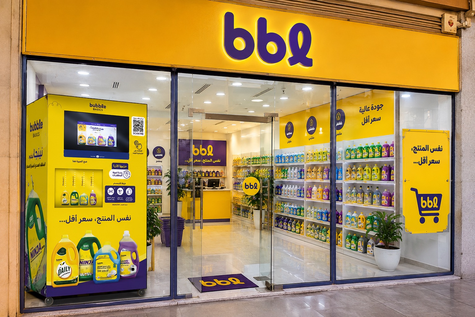 BBL franchise storefront — outdoor view